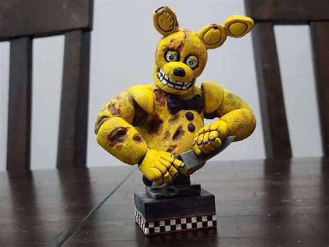 3D printable Five Nights at Freddy's Springtrap The Yellow Bunny ...