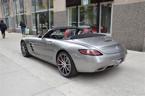 2012, Mercedes, Sls, Amg, Convertible, Cabriolet, Germany, Silve ...