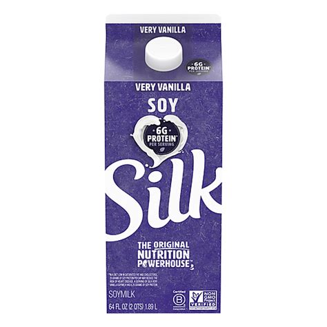 Silk Soy Milk, Very Vanilla | Milk & Cream | Foodtown