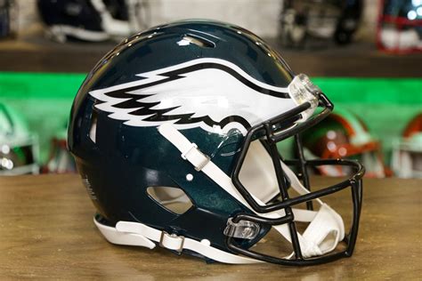 Philadelphia Eagles Riddell Speed Authentic Helmet – Green Gridiron, Inc.