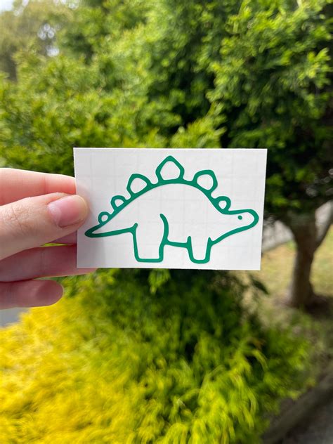 Dinosaur Vinyl Car Decal Sticker | Etsy