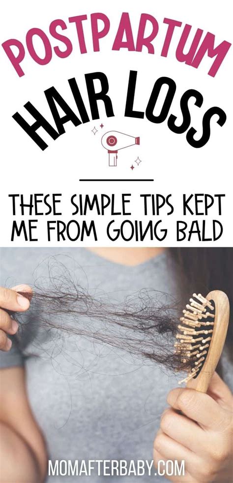 Postpartum Hair Loss Remedies When ALL Else Fails! – Mom After Baby