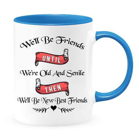 FUNNY FRIEND MUGS Bff Coffee Mug Friend Quotes Mug - Etsy