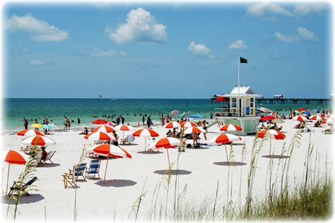 Sand Key Park Beach and Clearwater Beach, Florida