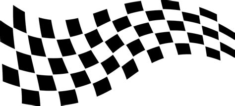 Checkered Flag Banner Clip Art