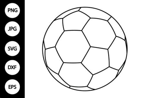 Soccer Ball Coloring Page, SVG, PNG Graphic by MYDIGITALART13 · Creative Fabrica