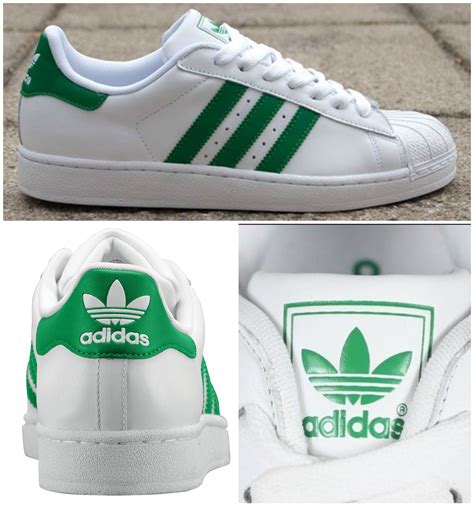 Adidas Superstar II /Green Stripes/ #Originals #Green | Sneakers | Pinterest | Adidas superstar ...