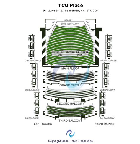 Tcu Place Seating Chart | Tcu Place Event Tickets & Schedule