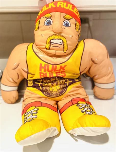 VINTAGE 1990 TONKA HULK HOGAN WWF WRESTLING BUDDY BUDDIES WWE Great Shape Toy $104.99 - PicClick