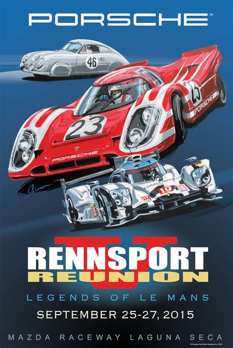 Rennsport Reunion V Official Poster