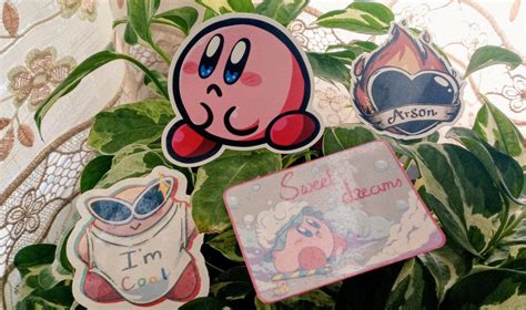 Kirby Stickers!!! by AG-Piers on DeviantArt