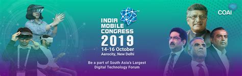 India Mobile Congress 2019 - New Delhi | MeraEvents.com