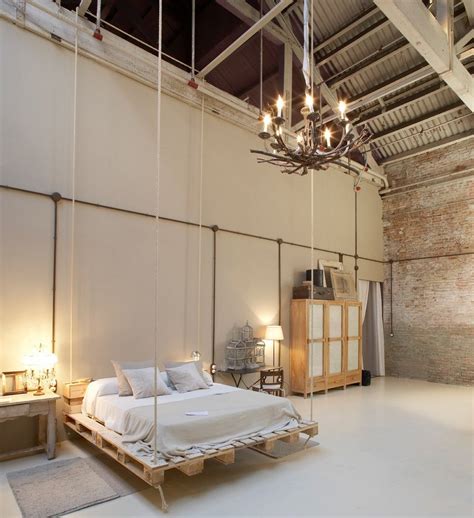 Industrial Loft Bedroom