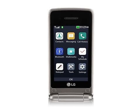 LG Wine 4 Flip Phone (UN540) with 3.0'' WQVGA Display | LG USA