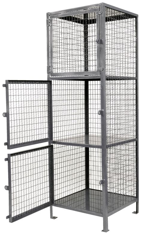 Vestil Lockable Mesh Storage Lockers - John M. Ellsworth Co. Inc.