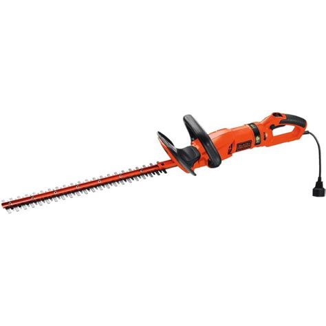 Shop BLACK+DECKER 3.3-Amp 24-in Corded Electric Hedge Trimmer at Lowes.com