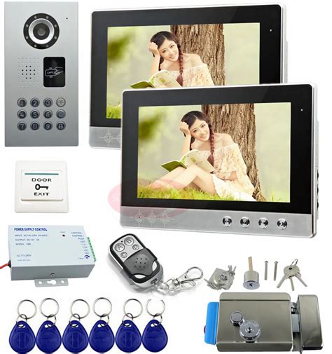 Aliexpress.com : Buy Intercom System For Home 10" HD Apartment Video Intercom With Electric Lock ...