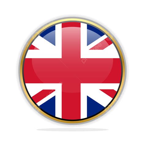 Button Flag Design Template United Kingdom Vector, Flag, Vector Flag, Button Flag PNG and Vector ...