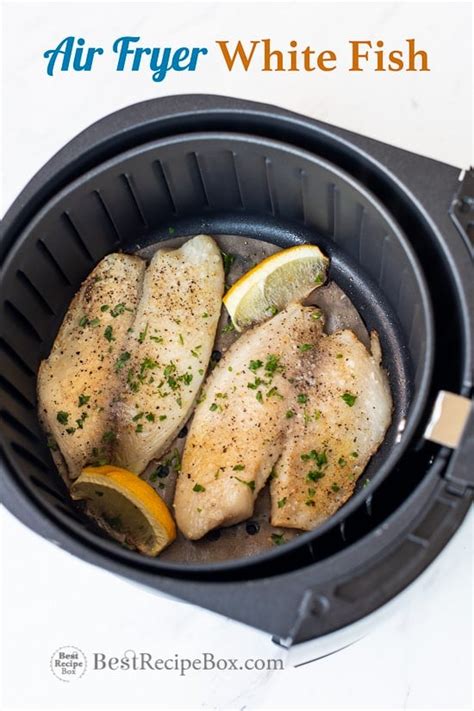 Air Fryer White Fish Recipe Garlic, Lemon Pepper | Best Recipe Bo