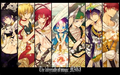 Wallpaper : anime, Magi The Labyrinth of Magic, Aladdin Magi, Alibaba ...