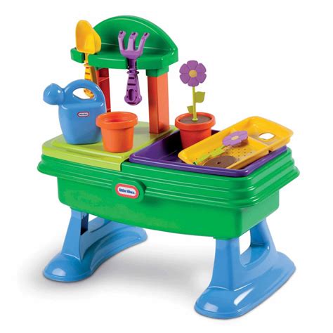 Little Tikes Flower Garden Table Pretend Play Set - Walmart.com in 2021 | Kids garden play ...