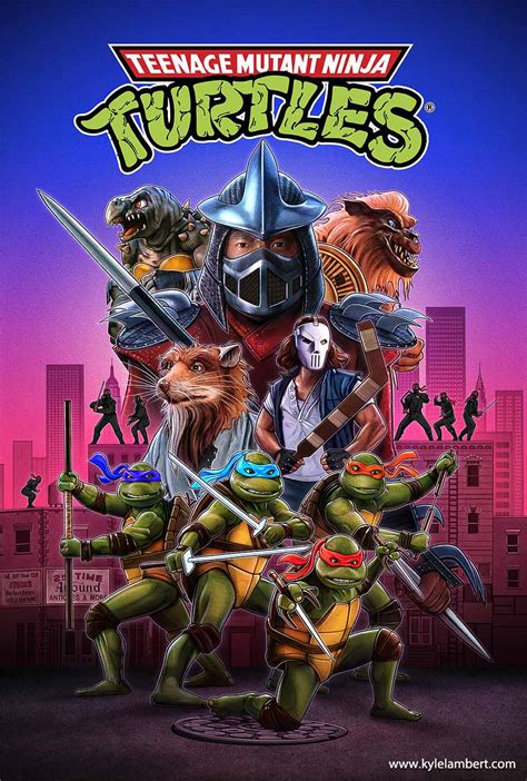 Kyle Lambert - TMNT - Movie Poster