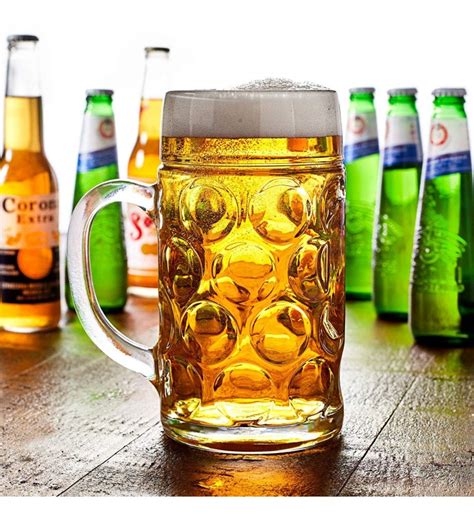 Gadget Man Ireland - Giant Beer Stein Glass - Gifts - Novclty Gifts