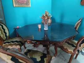 6 Seater Dining Table Set With 6 Chairs in India, Free classifieds in India | OLX
