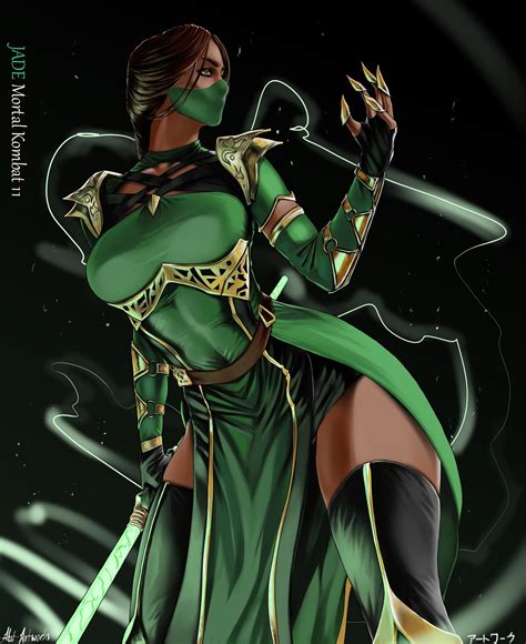 Jade by Atit-Artworks on DeviantArt | Mortal kombat art, Jade mortal ...