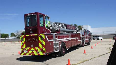 Pierce Ascendant 107' Tiller Aerial Ladder Truck Now In Service At Fire Station 1 - YouTube