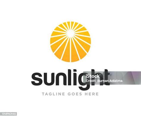 Sun Light Logo Template Vector Stock Illustration - Download Image Now - Logo, Sunbeam ...