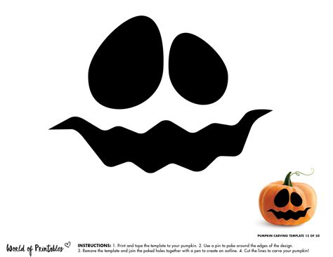 Printable Free Pumpkin Carving Stencils - Printable Form, Templates and ...