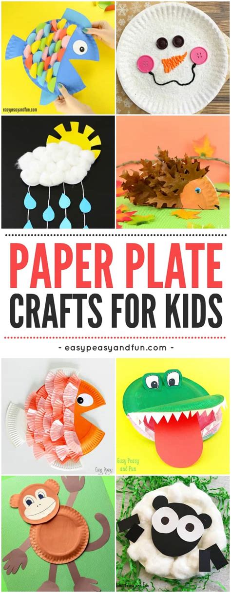 Paper Plate Crafts - Easy Peasy and Fun