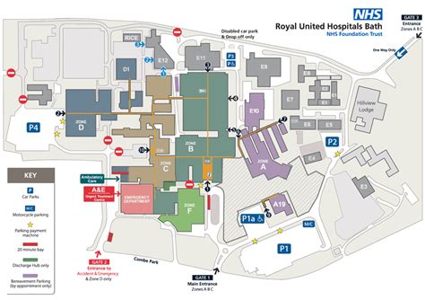 Royal United Hospitals Bath | Car Parking & Charges