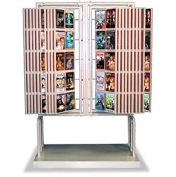 400 DVD Retail Display Rack - 1 per box, DVD Display Racks for Floors: Achieve Display