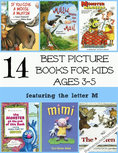 Books for Letter M | Preschool books, Picture book, Book lists