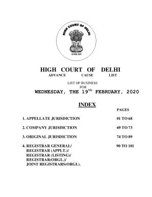 Fillable Online delhihighcourt nic High Court Rolls - Scottish Courts ...