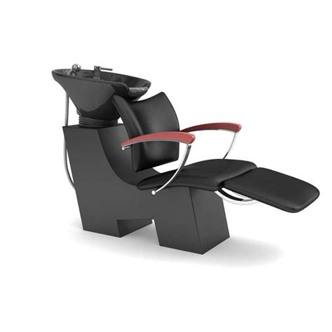 Comfortable Black Beauty Parlor Chair 3D Model - CGTrader.com