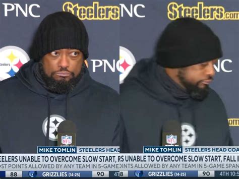 WATCH: 'Upset' Mike Tomlin leaves the press conference abruptly when ...