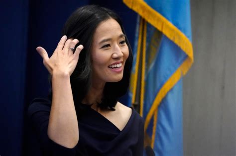 Watch Michelle Wu's speech after getting sworn in as Boston's new mayor