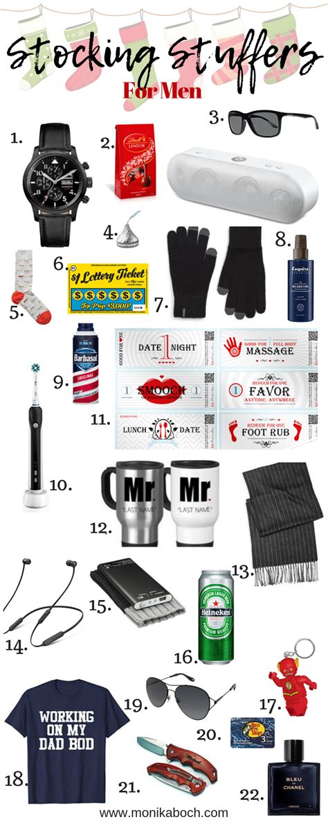 21 Perfect Stocking Stuffers for Men - Christmas Gifts for Men