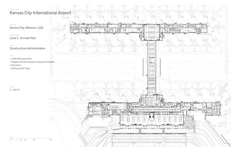 Gallery of Kansas City International Airport New Terminal / Skidmore, Owings & Merrill - 13