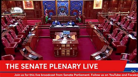 THE SENATE PLENARY LIVE - YouTube