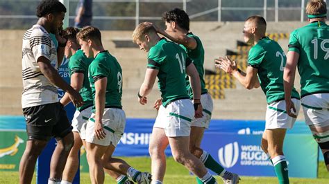 Ireland book U20 semi-final after win against Fiji