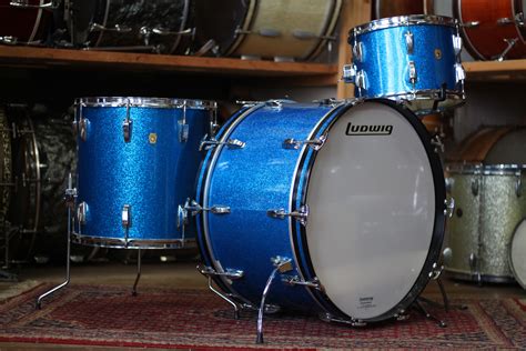 When it comes to vintage Ludwig drums, we definitely have the blues ...