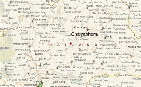 Chaiyaphum Weather Forecast