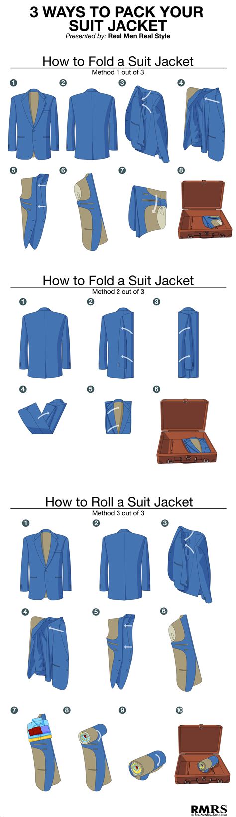 3 Ways To Fold A Suit Jacket Sport Jackets Blazer Jackets . . . . . der ...