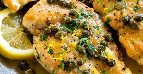 Chicken Piccata with Lemon Caper Sauce | Recipe | Chicken piccata, Easy meals, Recipes