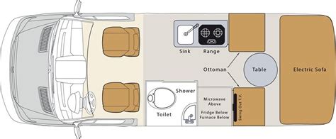 Mercedes Sprinter Van Conversion Floor Plans | Viewfloor.co