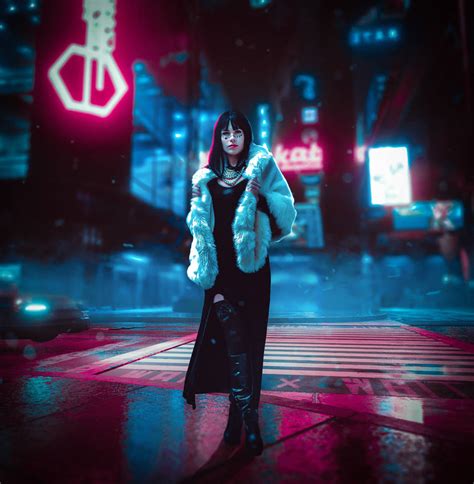 Cyberpunk 2077 Cosplay: Walk Tall in the Night by KatinkaCosplay on ...